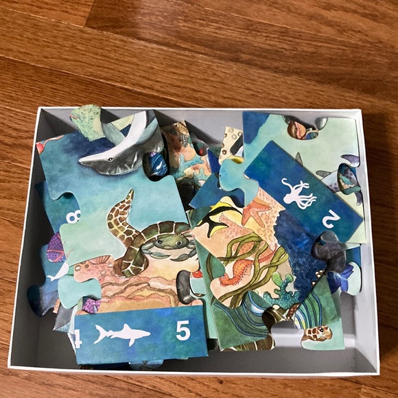 Melissa & Doug BENEATH THE WAVES Search & Find Puzzle ( ages 4+) - Picture 3 of 13